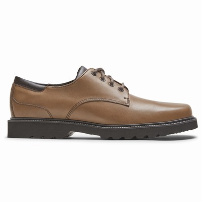 Sapatos Oxfords Rockport Northfield Waterproof Homem Marrom PT-06147